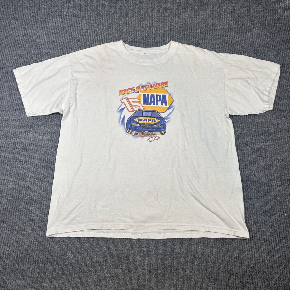 Vintage NAPA Racing Shirt Men's XL‎ NASCAR Monte Carlo 15 Retro